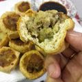 Cooksnap AeJaa 📸 semasa beliau membuat Tauhu Begedil Daging.