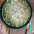 El cooksnap de Ailen Torres cuando hizo Tortilla de acelga horneada con queso rallado.