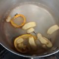 El cooksnap de Jovanny Antimo cuando hizo Almíbar de jengibre.