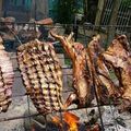 El cooksnap de Miguel Angel cuando hizo Asado argentino.