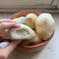 El cooksnap de Flor Nardomarino cuando hizo Pan casero.