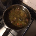 El cooksnap de Juanito cuando hizo Caracoles en salsa.