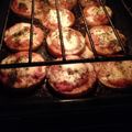 El cooksnap de Laura cuando hizo Pizzetas de calabaza.