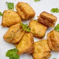 Namrah Qureshi 's cooksnap of when they made Bread pakoda.