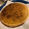 El cooksnap de Italo Pérez cuando hizo Panqueque con Mantequilla de Maní.