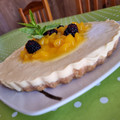 El cooksnap de Soraya Del Angel Moreno cuando hizo Tarta helada de melocotón y mascarpone.
