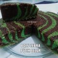 Cooksnap dari Ummu Juwayriyah untuk resep Zebra Cake Putih Telur #SelasaBisa