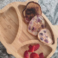 El cooksnap de Paola Lozano Zafra cuando hizo 👶🏻 Tortitas de espelta y compota de frutas.