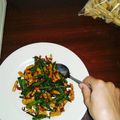 Cooksnap dari Alifia Fitri untuk resep Tumis Kacang Panjang (umum) + irisan tempe