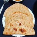 Bindi Dey's cooksnap of when they made নিরামিষ আলুর পরোটা (Niramish aloor paratha recipe in Bengali).