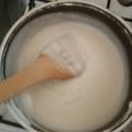El cooksnap de Romina Ocampos cuando hizo Salsa Blanca .