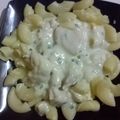 El cooksnap de Lucia Velazco cuando hizo Salsa de pollo y verdeo.