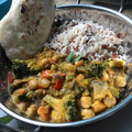 El cooksnap de Foodme_NoeliaCarrion cuando hizo 🌿Curry vegano con garbanzos🌿.