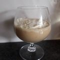 El cooksnap de Elena Martín cuando hizo Crema de turrón con mascarpone, nata y baileys.