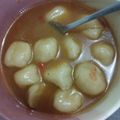 Cooksnap dari Frida Anantya untuk resep Cilok goang kuah pedas