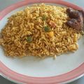 Enefola Joy Owoicho's cooksnap of when they made Jollof rice.