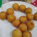 Cooksnap dari Santi Dewi Komala Sari untuk resep Bola bola ubi kopong