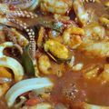 El cooksnap de Fanny Vazconcelo cuando hizo Cazuela de mariscos.