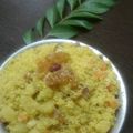 Sampa Dey Das's cooksnap of when they made উপমা(Upma Recepi In Bengali).