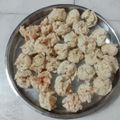 Jayshree Soni's cooksnap of when they made ચોખા ના લોટ ની વડીઓ.