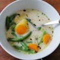 Bagó Zsuzsanna Cooksnap-ja, amikor elkészítette a(z) Tárkonyos zöldbableves, nokedlivel receptet.