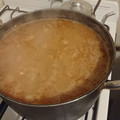 El cooksnap de Pablo Glantz cuando hizo Locro bien argentino, a la santiagueña.