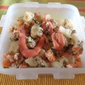 El cooksnap de Luz Mazo cuando hizo Ensalada de Atún y papa.