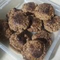 El cooksnap de Carito Panas cuando hizo Pepas de harina integral y dulce de higos.