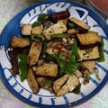 綺綺 的 亂亂炒青椒豆乾小魚乾 cooksnap