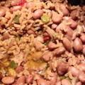 El cooksnap de Carmeta cuando hizo Alubias pintas con arroz.