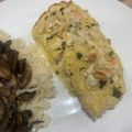 Cooksnap de oh_pays_gourmand sur la recette Dos de Cabillaud aux Amandes et Risotto