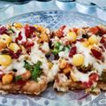 Hema ahara's cooksnap of when they made Pizza.