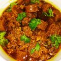 Mamta Dwivedi का कुकस्नैप जब उन्होंने गट्टे की सब्जी (gatte ki sabzi recipe in hindi) बनाया था।