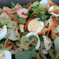 El cooksnap de Sandra cuando hizo Ensalada con langostinos.
