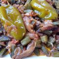 Anamta Azeem's cooksnap of when they made Tawa bhindi.