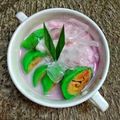 Cooksnap dari Yash Larasati untuk resep Es Pisang Ijo khas Makasar