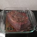 El cooksnap de José Quiñones Gonzales cuando hizo Bife al horno.
