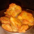 Arpita Biswas's cooksnap of when they made মুচমুচে চিকেন পকোড়া(Crispy chicken pakora recipe in Bengali).