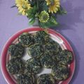 El cooksnap de Girasol Jazmín cuando hizo Buñuelos de espinaca horneados.