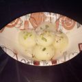 vandana का कुकस्नैप जब उन्होंने रसगुल्ला (Rasgulla recipe in Hindi) बनाया था।