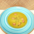 El cooksnap de Fernando Dabbah cuando hizo Sopa crema de arvejas.