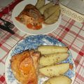 El cooksnap de Camila Díaz cuando hizo Pollo a la mostaza al horno.