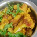 Laju Gehani's cooksnap of when they made Cauliflower green peas curry.
