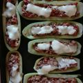 El cooksnap de Patito Sosa cuando hizo Zucchini rellenos.