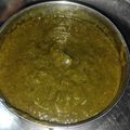 Sangita का कुकस्नैप जब उन्होंने पालक सरसों का साग (PALAK SARSON KA SAAG RECIPE INN HINDI) बनाया था।