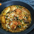 El cooksnap de juani Gernika cuando hizo Pollo en pepitoria.