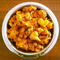 Jayshree Doshi's cooksnap of when they made ફલાવર વટાણા બટાકાનું સુકું શાક (Cauliflower Vatana Bataka Suku Shak Recipe In Gujarati).
