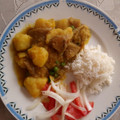 El cooksnap de Jenny Alecha cuando hizo Cau cau con verduras y cúrcuma 👍🇵🇪.