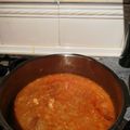 El cooksnap de Veronica Lopez cuando hizo Sopas de ajo o Sopa castellana.