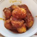 mitu madlani's cooksnap of when they made દમ આલુ (Dum Aloo Recipe In Gujarati).